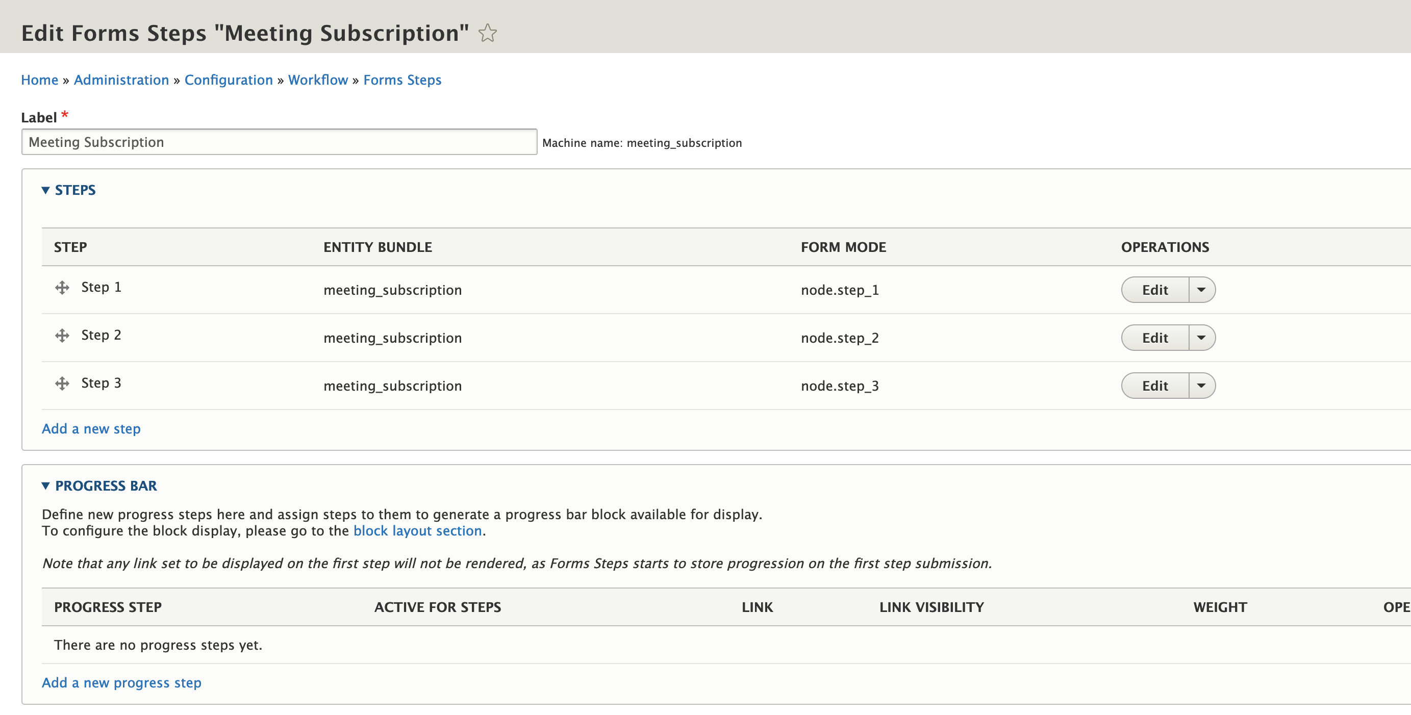 Forms Steps Drupal Org